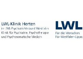LWL-Klinik Herten Logo. Klinik für Psychiatrie, Psychotherapie und Psychosomatische Medizin.