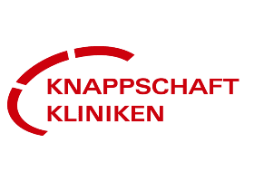 Logo der Knappschaft Kliniken Universitätsklinikum Bochum in Rot.
