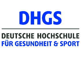 DHGS Deutsche Hochschule für Gesundheit und Sport Logo.
