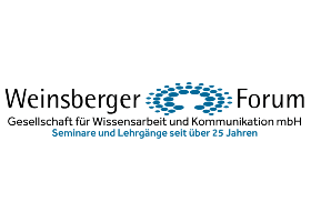 Logo Weinsberger Forum GmbH: Seminare und Lehrgänge für Wissensarbeit und Kommunikation.